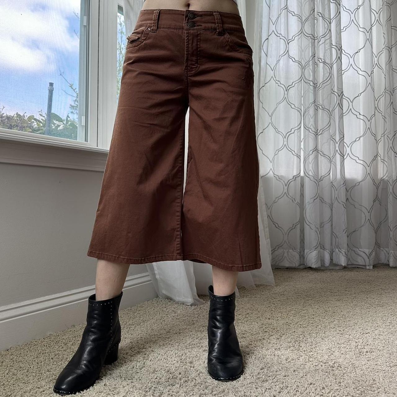 Faded Glory Women's Tan and Brown Trousers