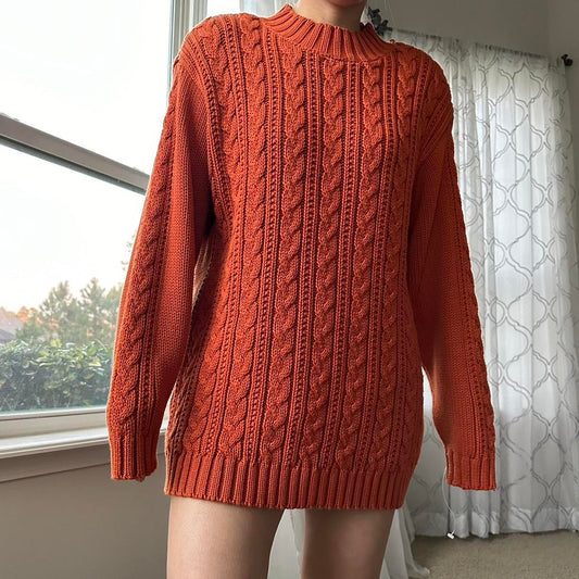 Women's Orange Jumper