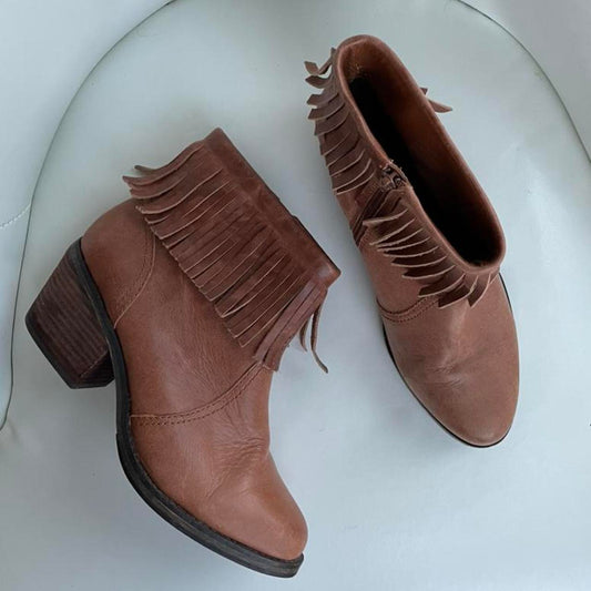 Women's Tan and Brown Boots