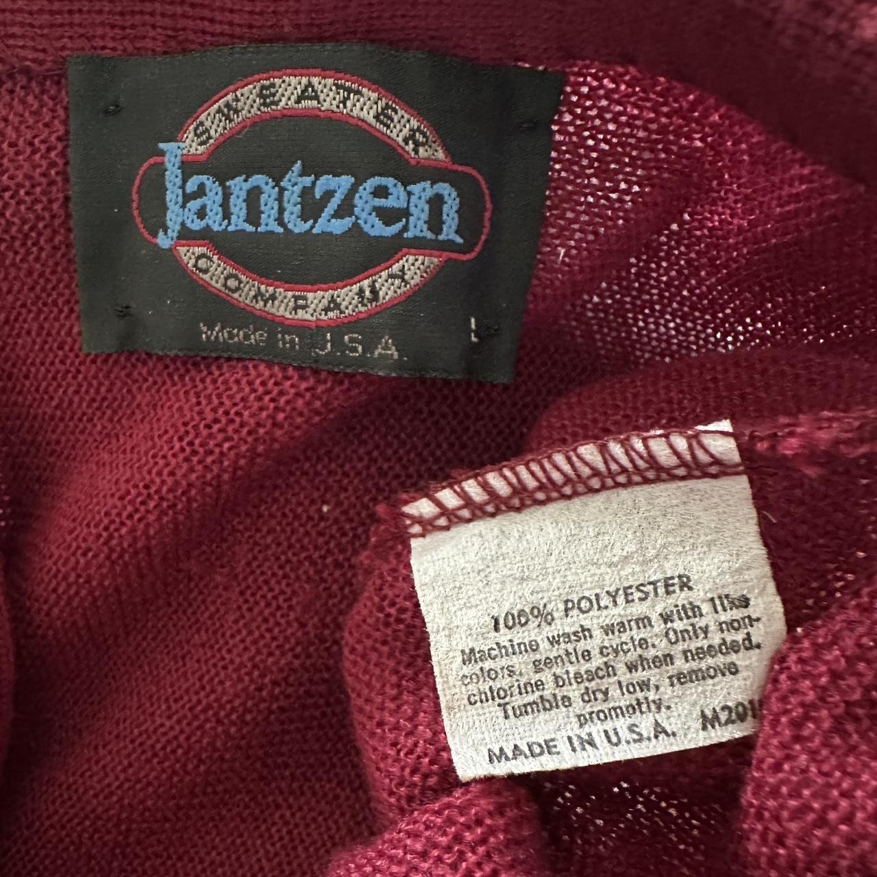 Jantzen Women's Burgundy Cardigan