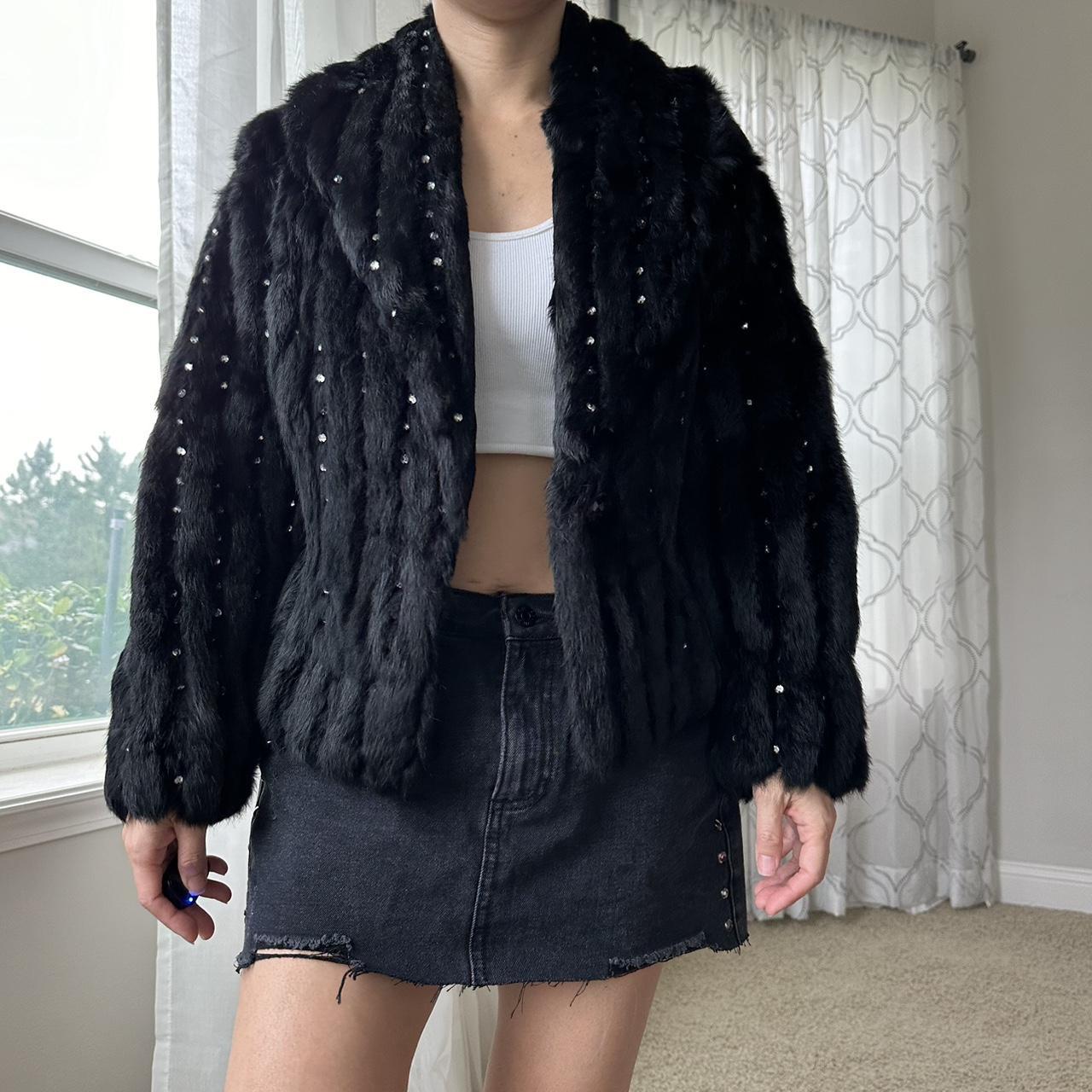 Cache Women's Black Coat